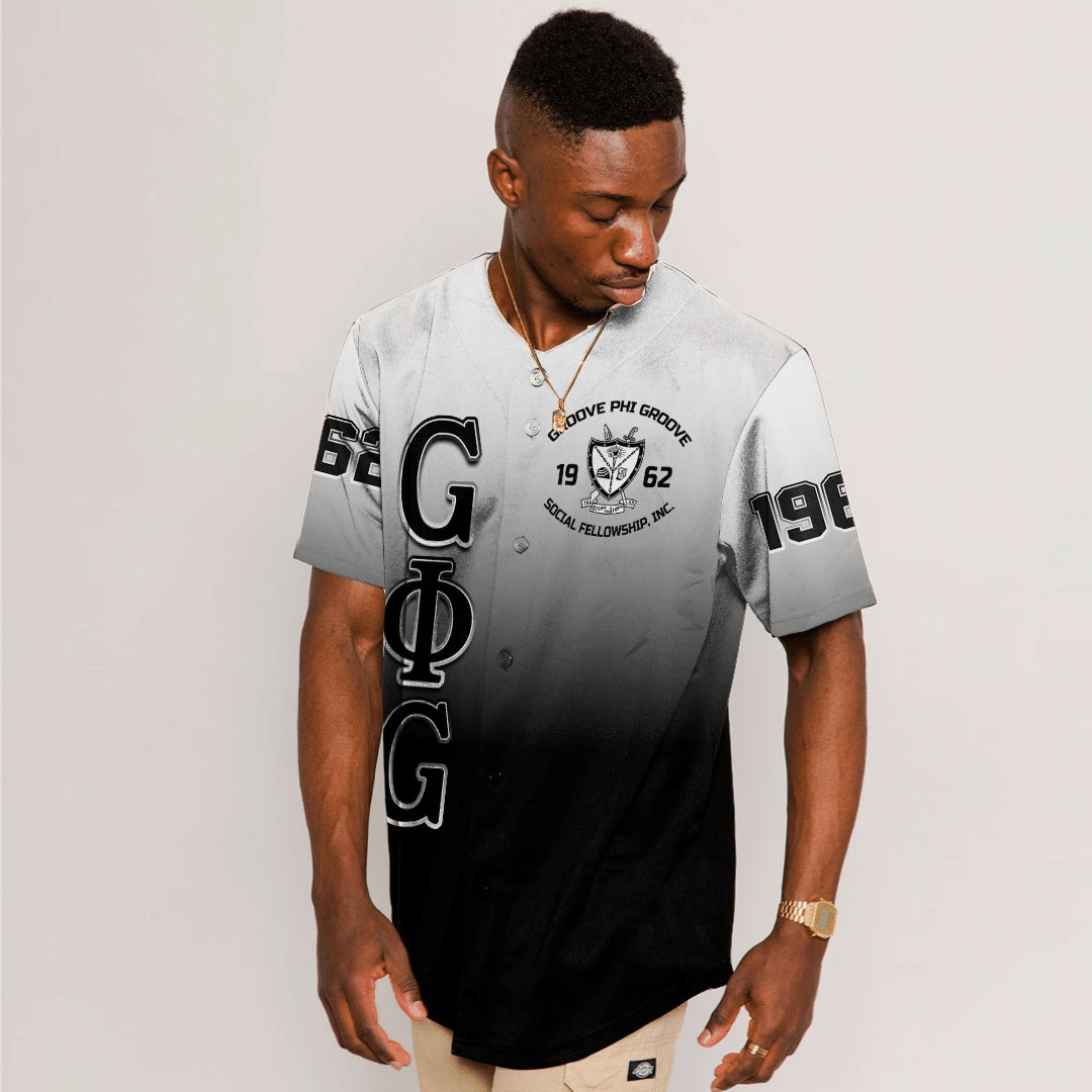 Groove Phi Groove Gradient Baseball Jerseys | Getteestore.com