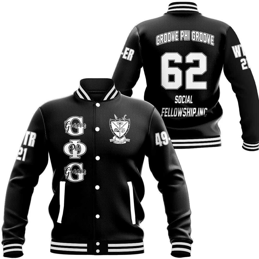 Groove Phi Groove Baseball Jackets | Getteestore.com