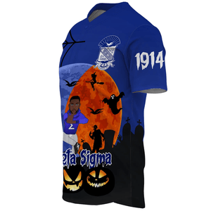 Phi Beta Sigma Halloween Baseball Jerseys | Getteestore.com