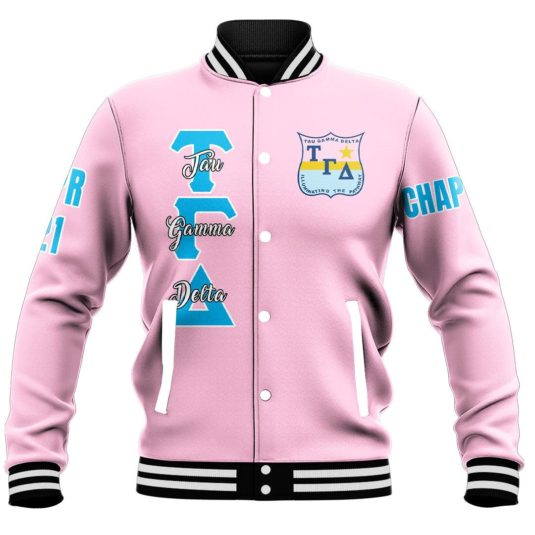 Tau Gamma Delta Baseball Jackets | Getteestore.com