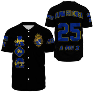 Alpha Phi Omega Baseball Jerseys | Getteestore.com