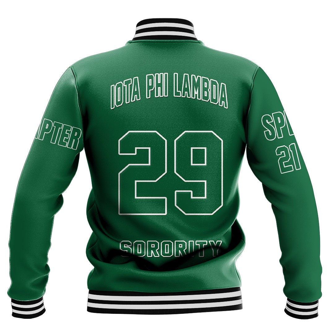 Iota Phi Lambda Baseball Jackets | Getteestore.com