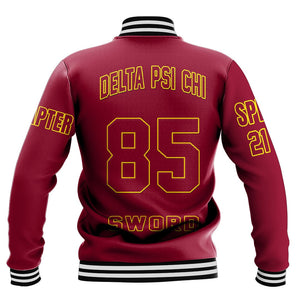 Delta Psi Chi Baseball Jackets | Getteestore.com
