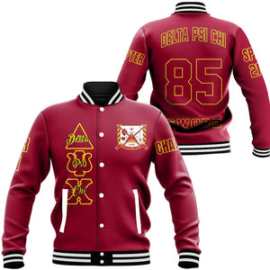 Delta Psi Chi Baseball Jackets | Getteestore.com