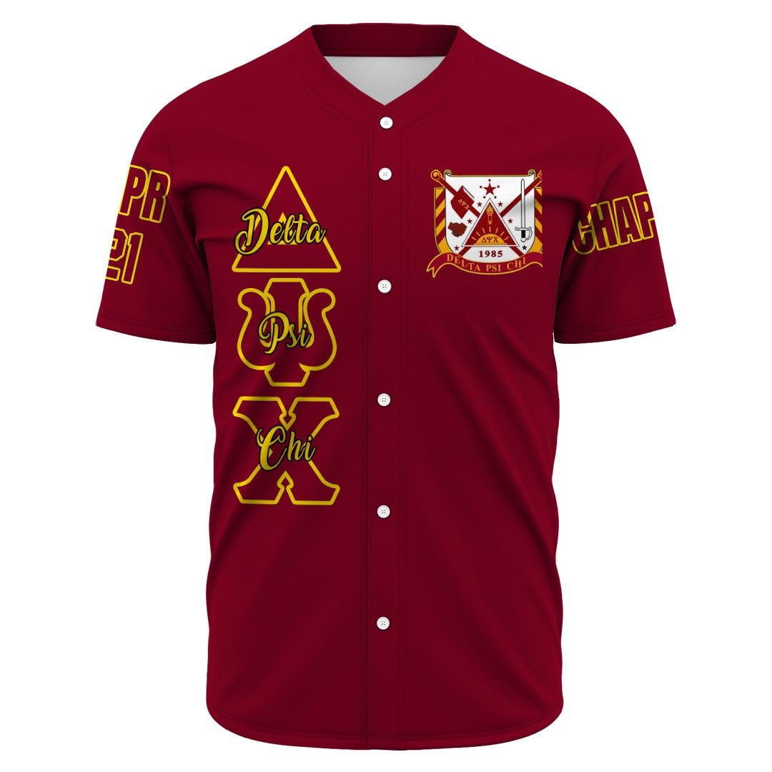 Delta Psi Chi Baseball Jerseys | Getteestore.com