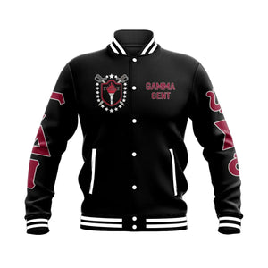 Gamma Delta Iota 1974 Baseball Jacket | Getteestore.com