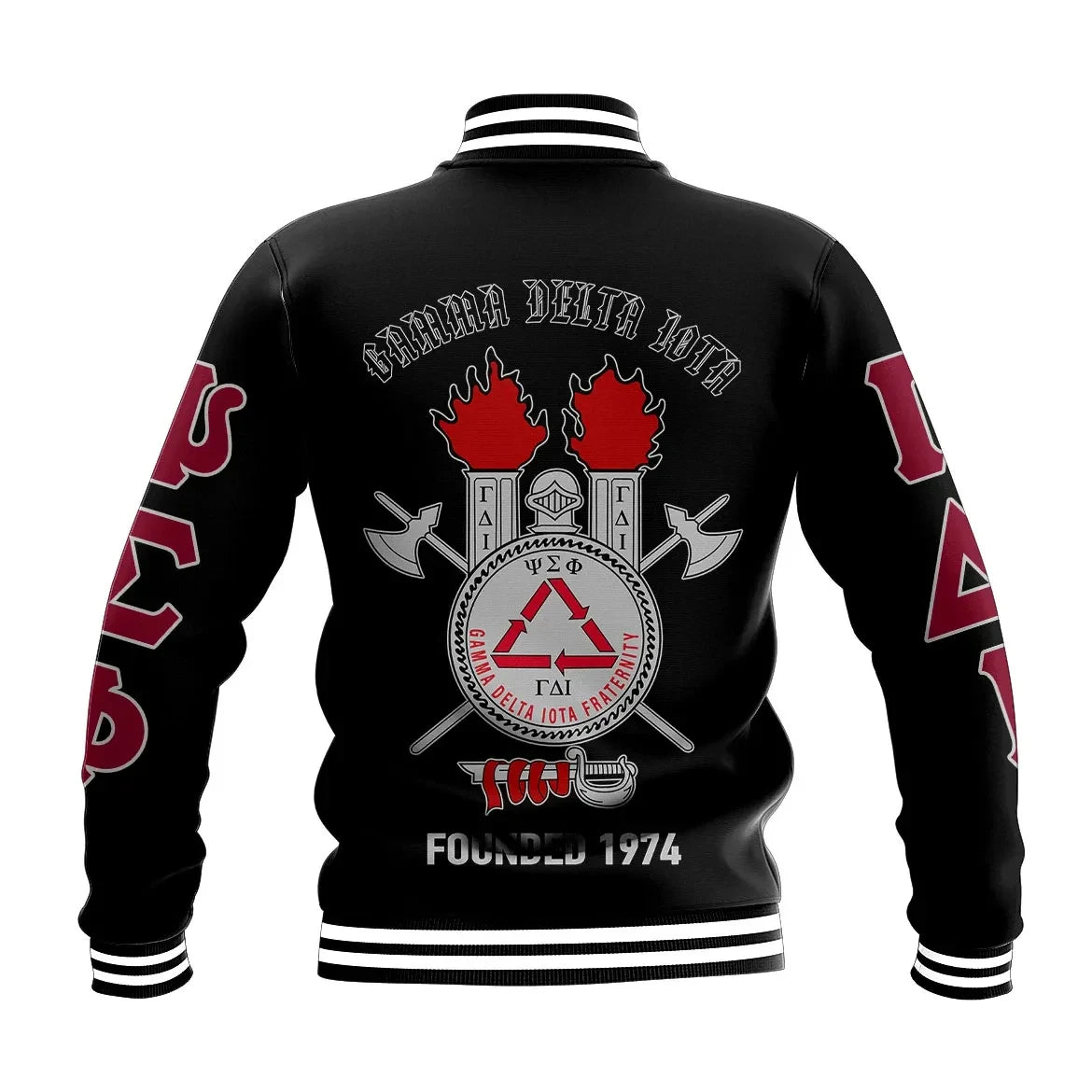 Gamma Delta Iota 1974 Baseball Jacket