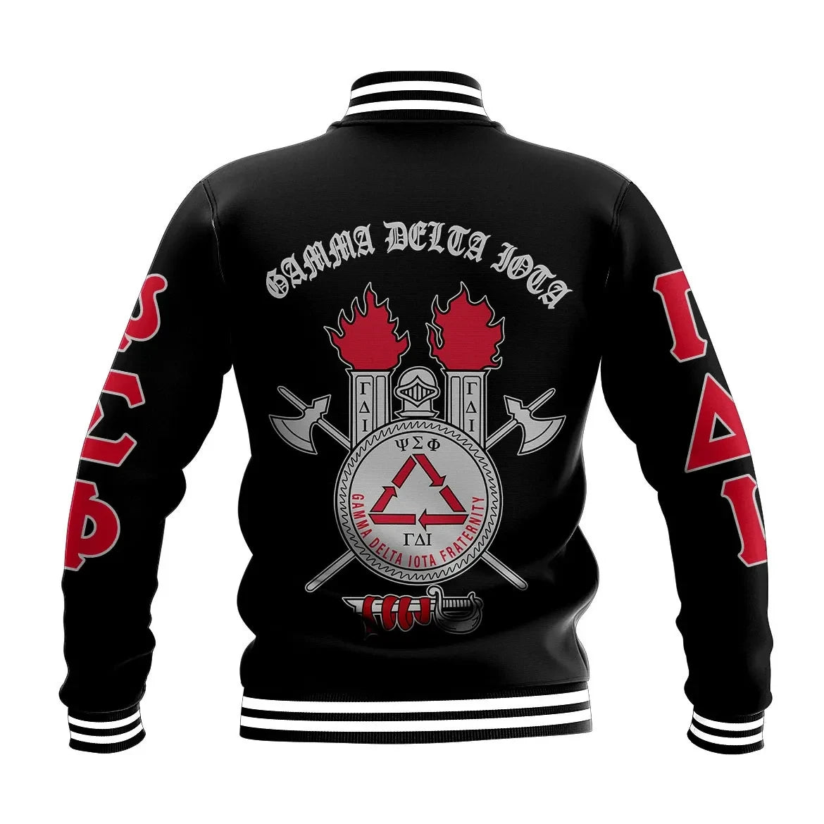 Gamma Delta Iota Style Baseball Jacket