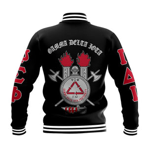 Gamma Delta Iota Style Baseball Jacket