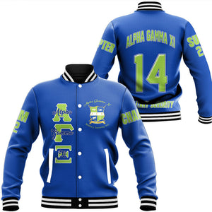 Alpha Gamma Xi Baseball Jackets A31 | Africa Zone.com