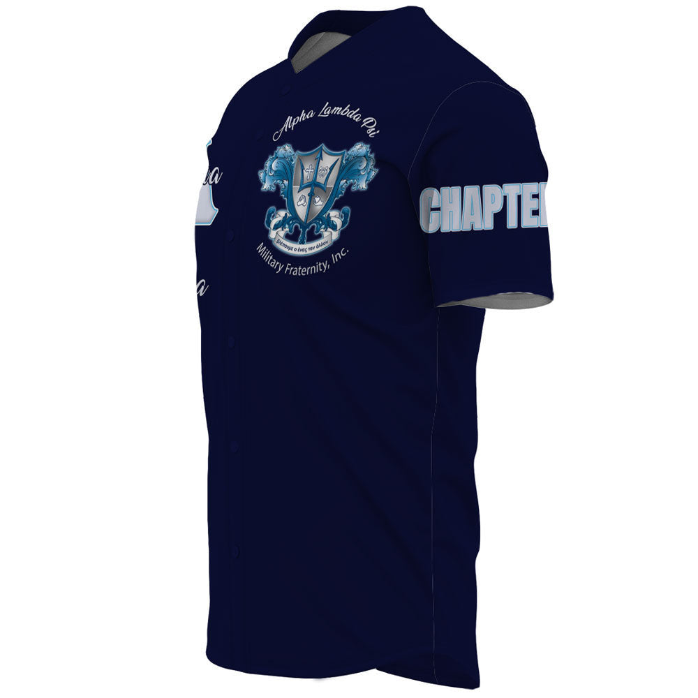 Alpha Lambda Psi (Blue) Baseball Jerseys A31 | Africazone.store