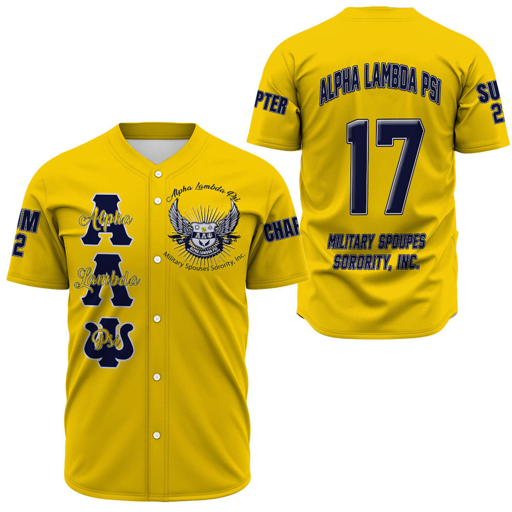 Alpha Lambda Psi Spouses Baseball Jerseys A31 | Africazone.store