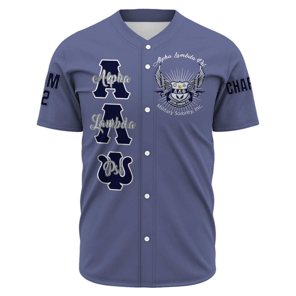 Alpha Lambda Psi Spouses Military Baseball Jerseys A31 | Africazone.store