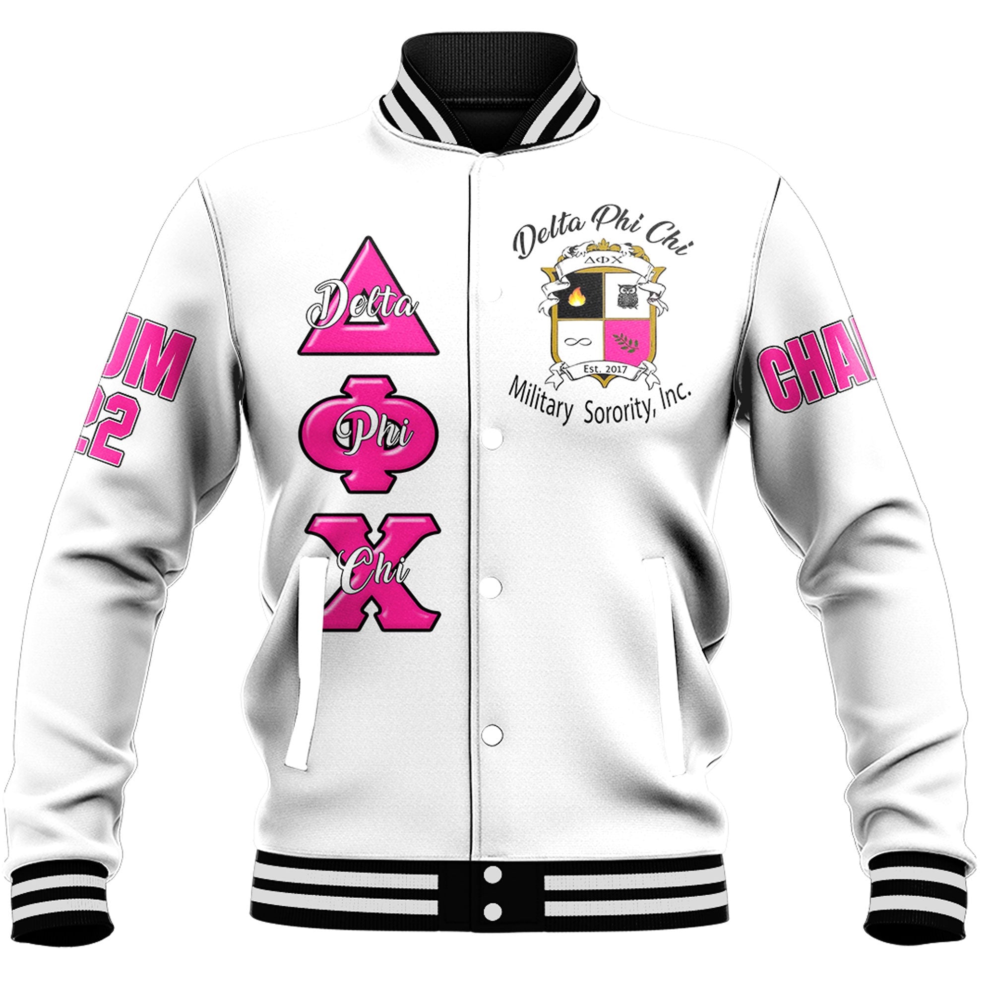 Delta Phi Chi Baseball Jackets A31 | Africazone.store
