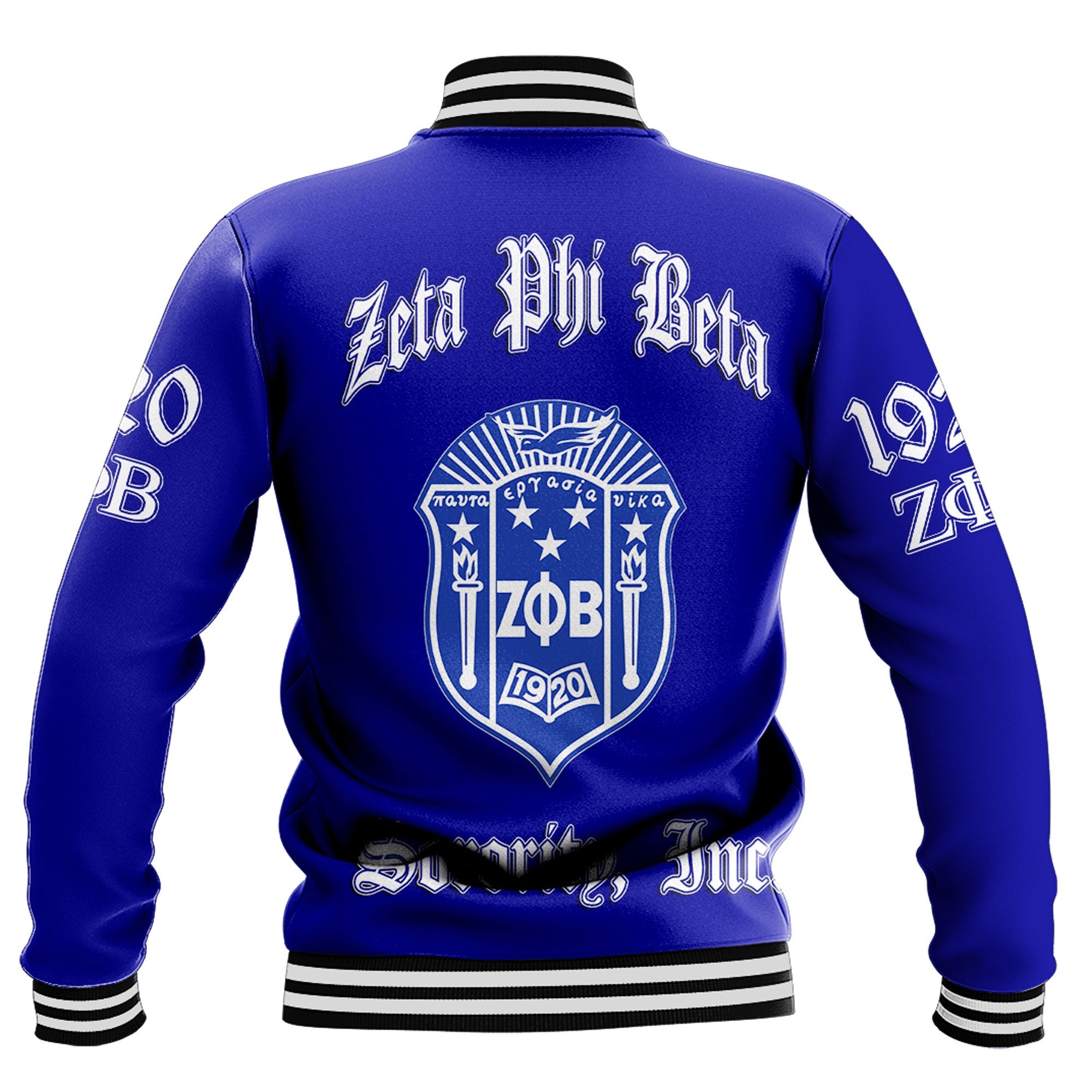Zeta Phi Beta Black History Baseball Jackets A31 | Africazone.store