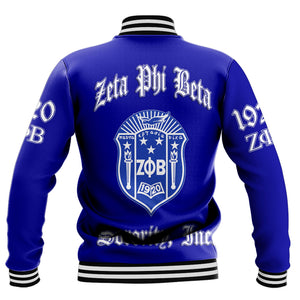 Zeta Phi Beta Black History Baseball Jackets A31 | Africazone.store