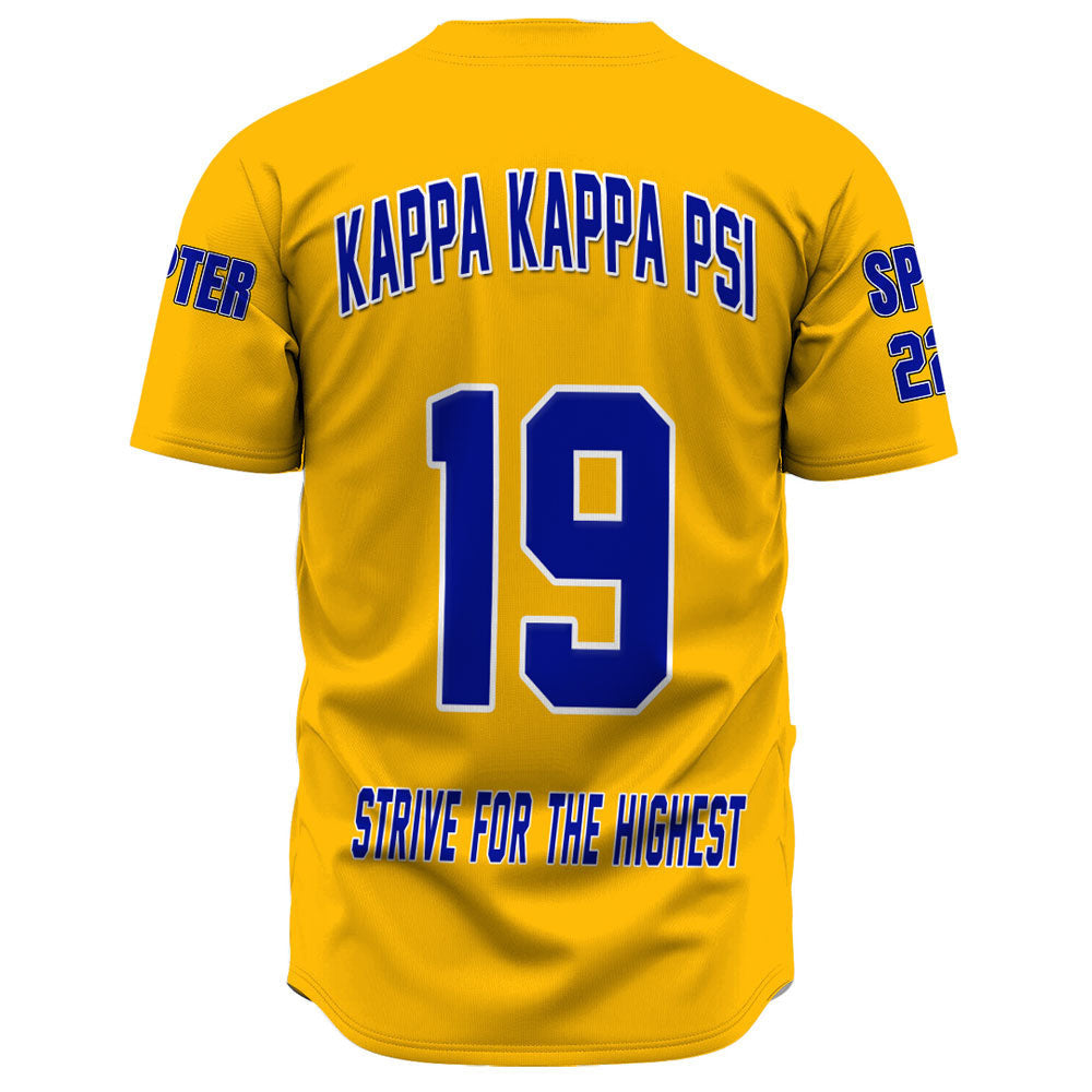 KKP (Yellow) Baseball Jerseys A31 | Africazone.com
