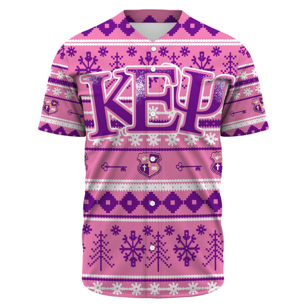 Epsilon Psi Letter Christmas Baseball Jerseys | Africazone.store