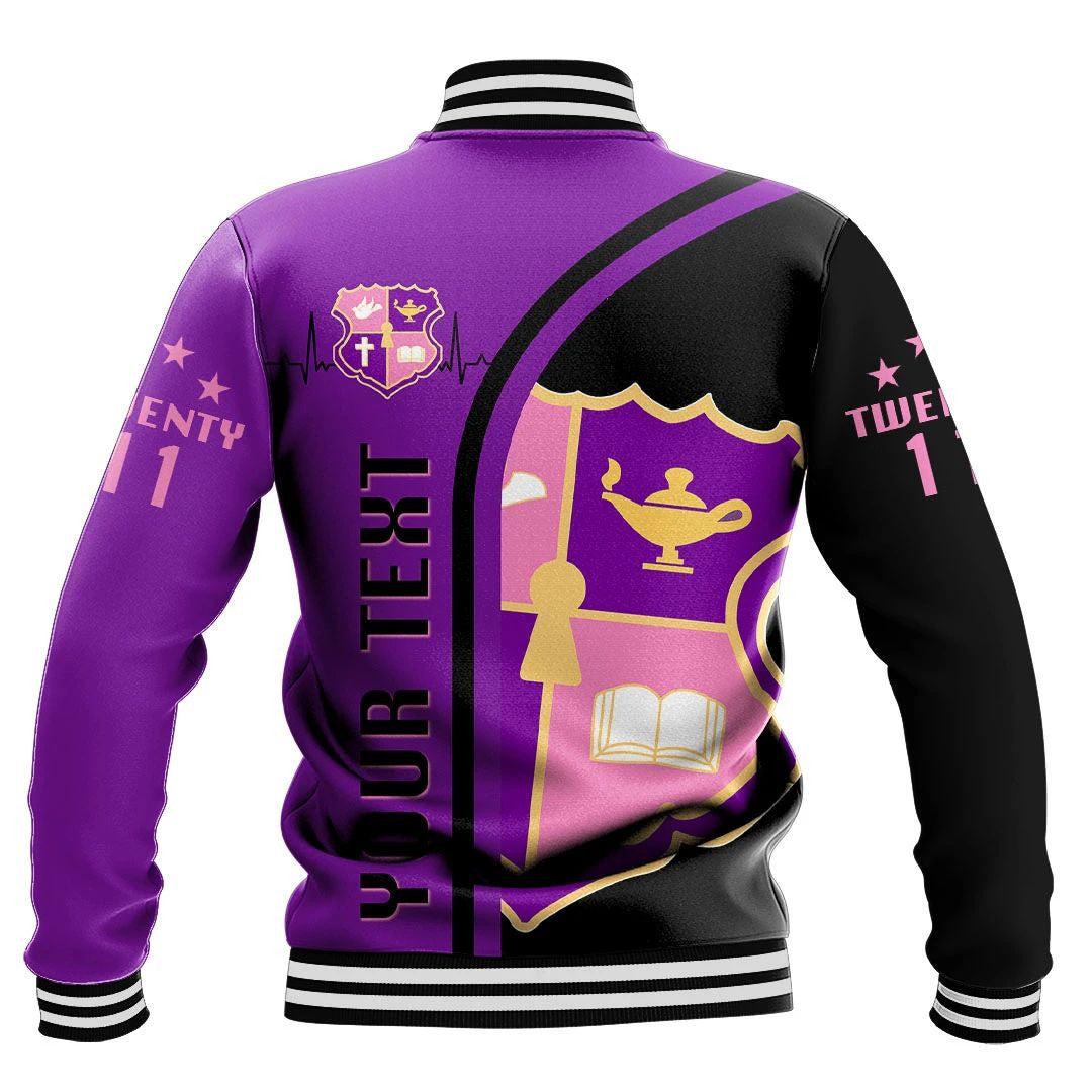 Epsilon Psi In My Heart Baseball Jackets | Africazone.store