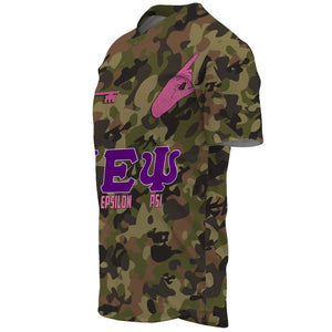 Epsilon Psi Camo Baseball Jerseys | Africazone.store