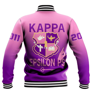 Epsilon Psi Gradient Baseball Jackets | Africazone.store
