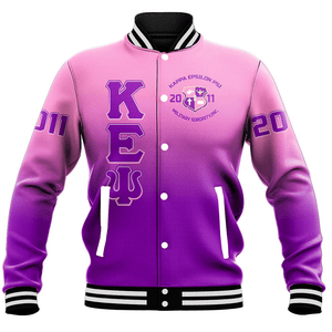 Epsilon Psi Gradient Baseball Jackets | Africazone.store
