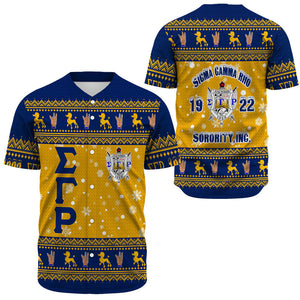 Sigma Gamma Rho Christmas Baseball Jerseys A31 | Africa Zone