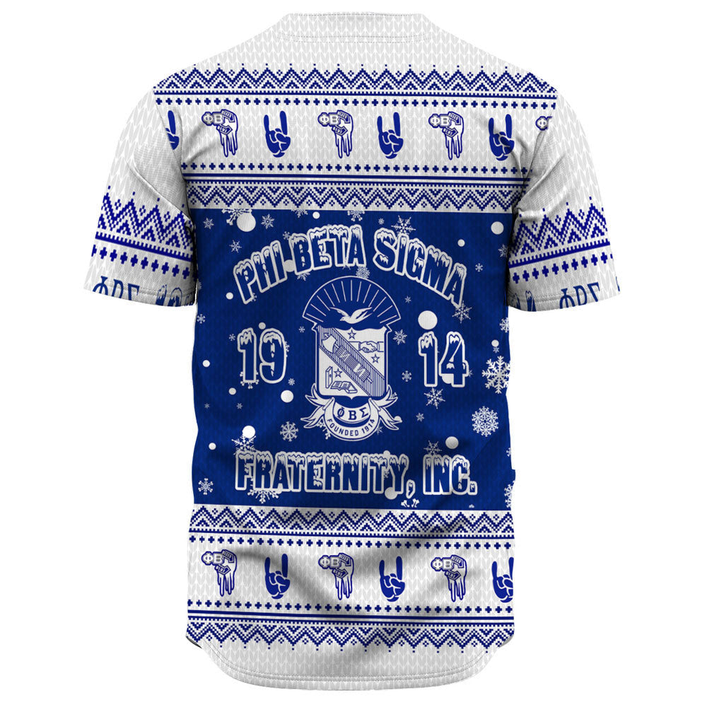 Phi Beta Sigma Christmas Baseball Jerseys A31 | Africa Zone