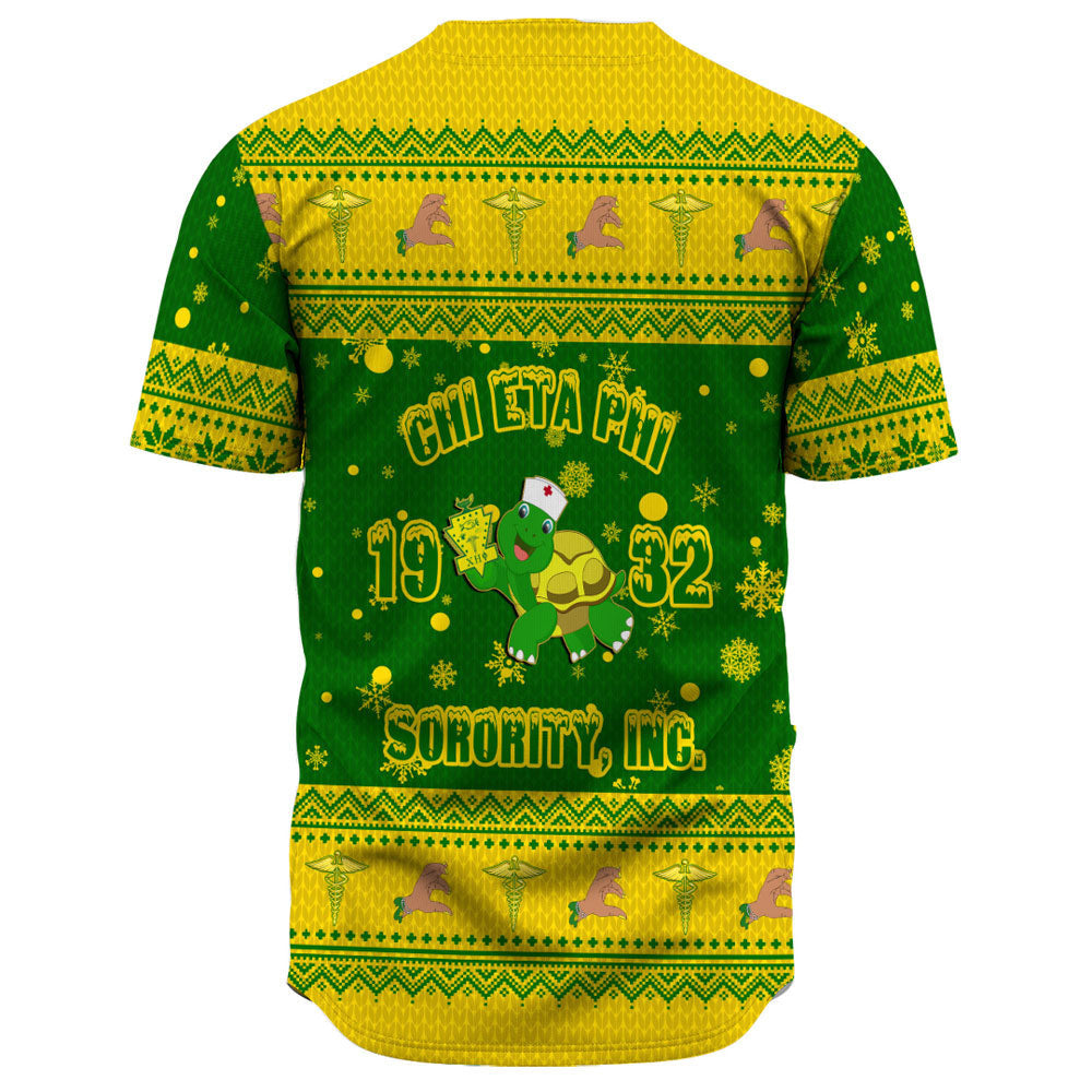 Chi Eta Phi Christmas Baseball Jerseys A31 | Africa Zone