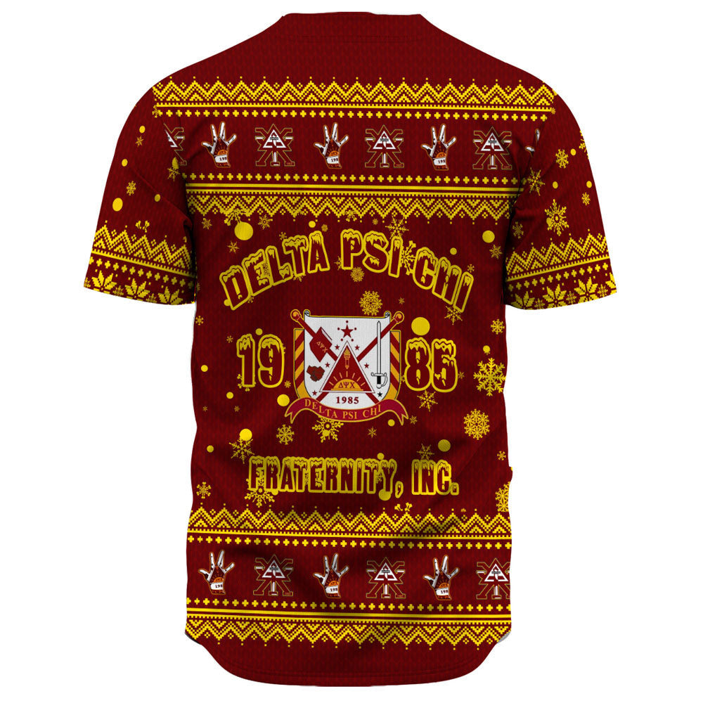 Delta Psi Chi Christmas Baseball Jerseys A31 | Africa Zone
