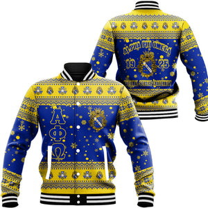 Alpha Phi Omega Christmas Baseball Jackets A31 | Africa Zone