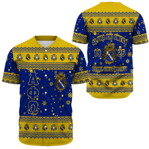 Alpha Phi Omega Christmas Baseball Jerseys A31 | Africa Zone