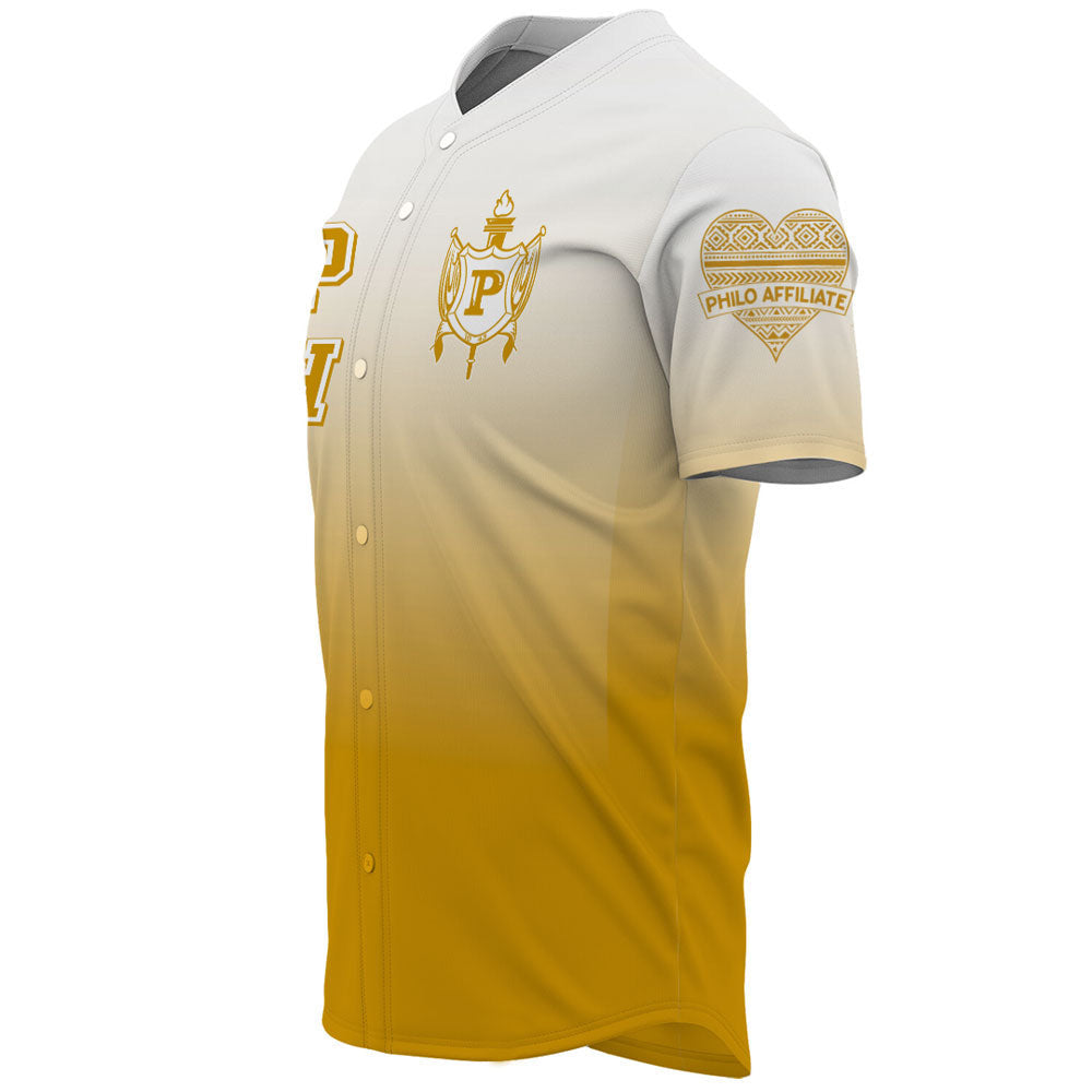 Philo Affiliates Gradient Baseball Jerseys A31 | Africa Zone