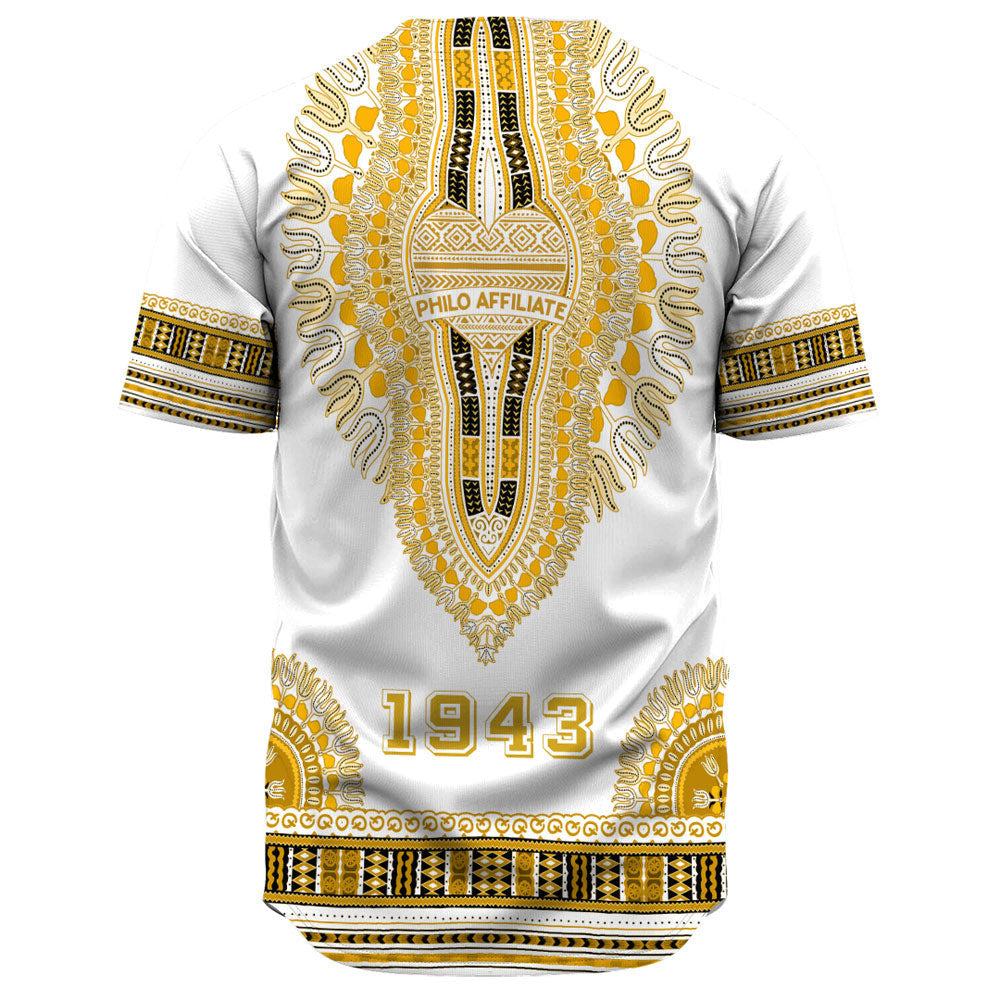Philo Affiliates Dashiki Baseball Jerseys A31 | Africa Zone