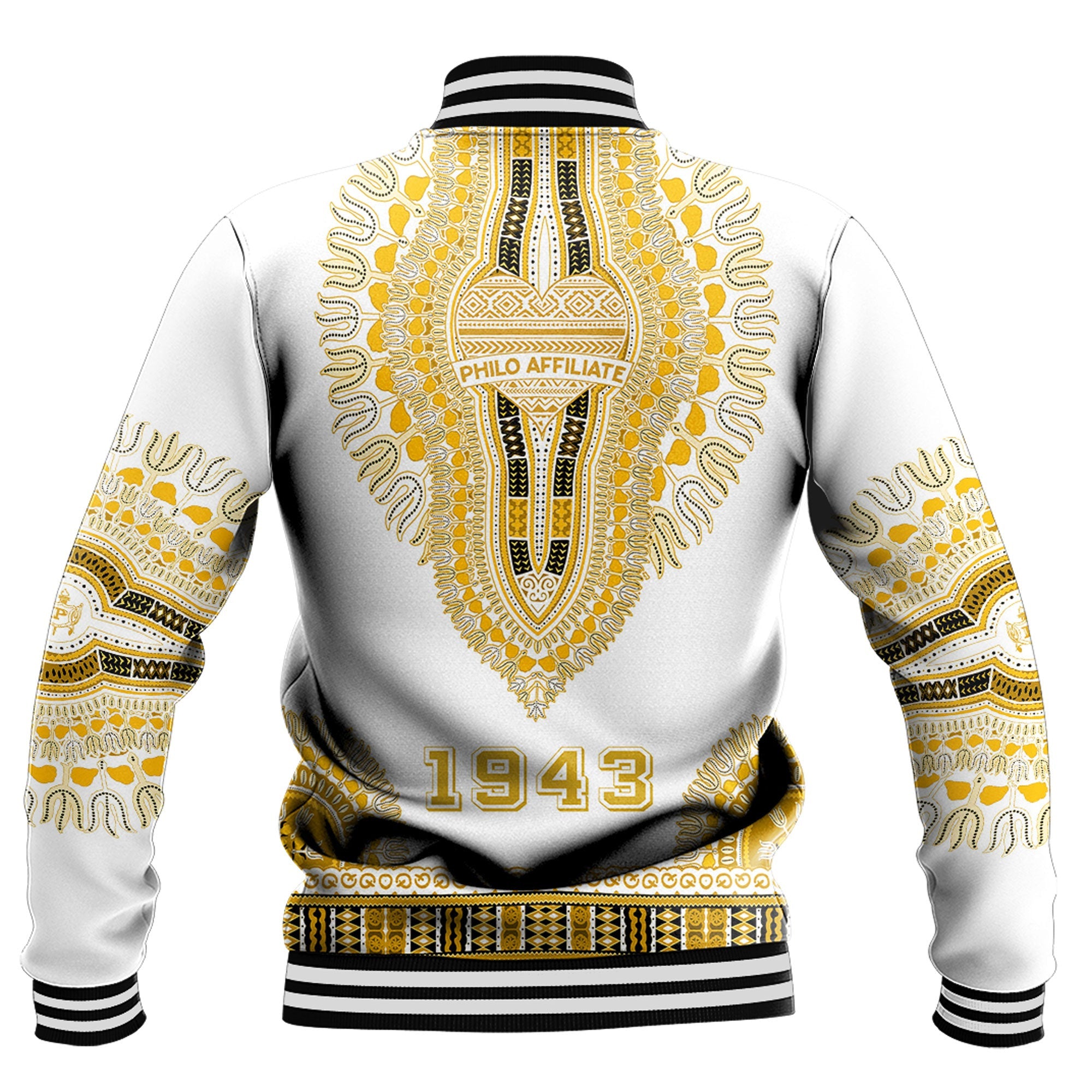 Philo Affiliates Dashiki Baseball Jackets A31 | Africa Zone