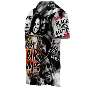 Africa Zone Baseball Jerseys - Say Their Names Black Lives Matter