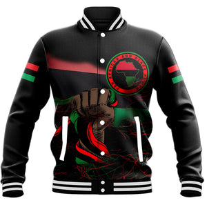 Africa Zone Baseball Jackets - Pan Africanism And Black Power A31