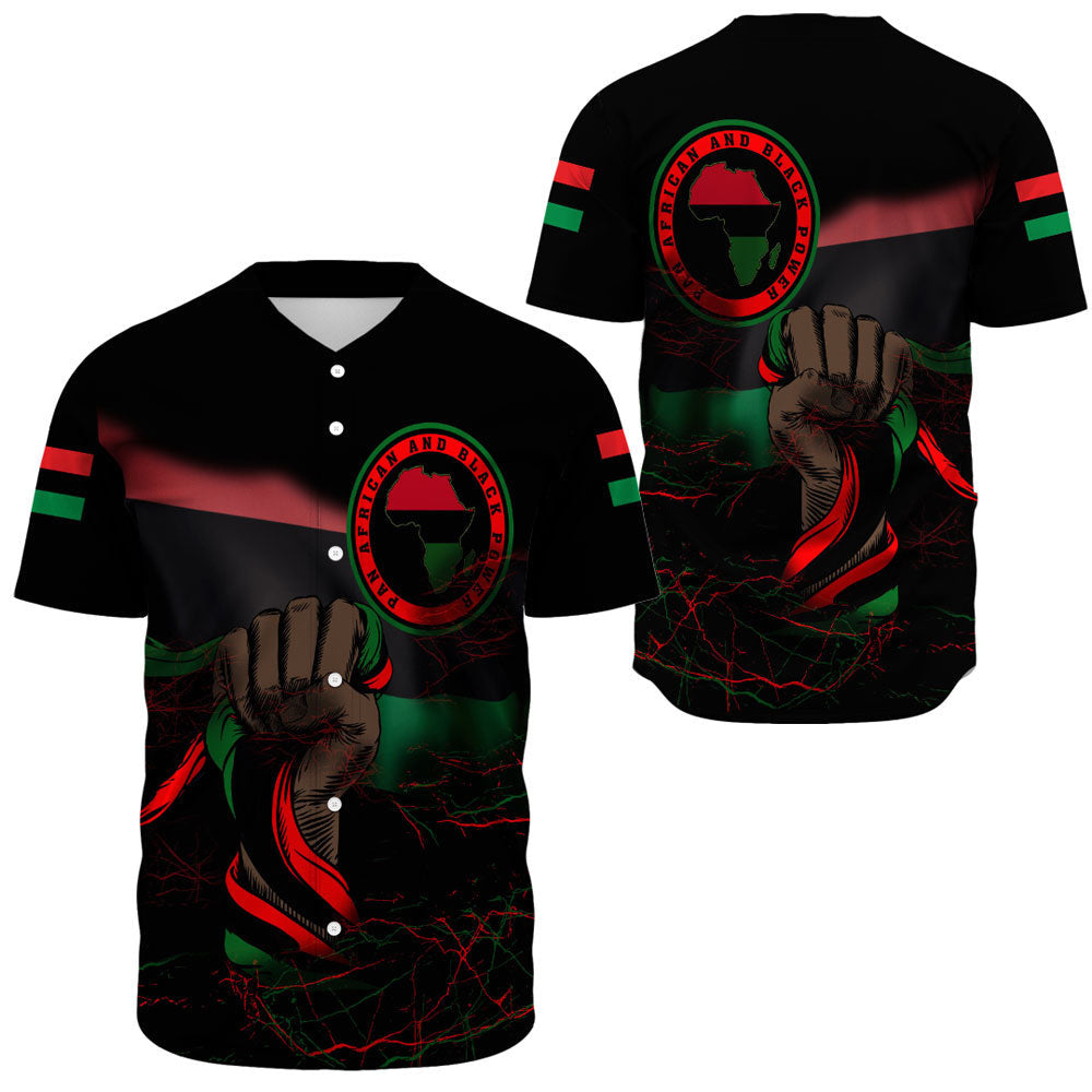 Africa Zone Baseball Jerseys - Pan Africanism And Black Power A31
