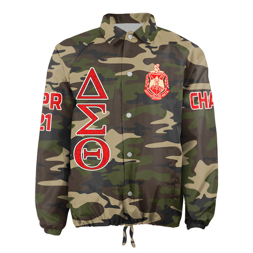 Africa Zone Jacket - Delta Sigma Theta Camouflage Crossing Jacket A31