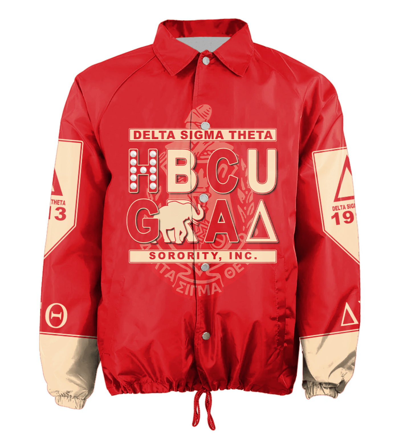 Africa Zone Jacket - Delta Sigma Theta Sorority HBCU Crossing Jacket A31