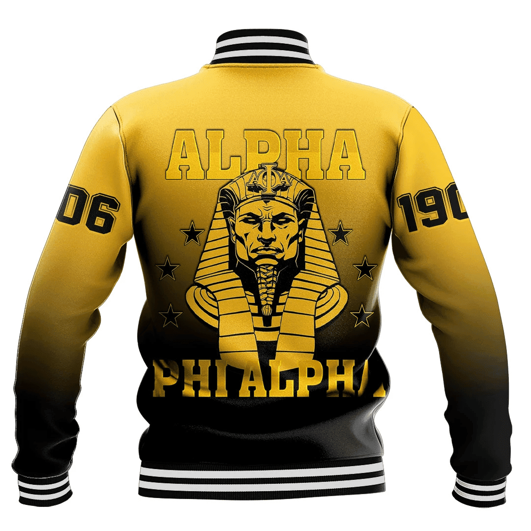 Alpha Phi Alpha Gradient Baseball Jackets | Africazone.store
