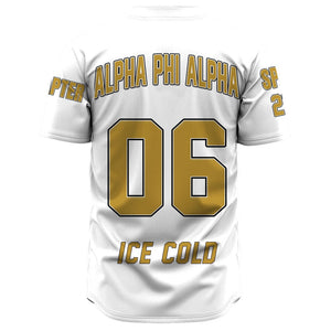 Alpha Phi Alpha ( White ) Baseball Jerseys | Gettee.com