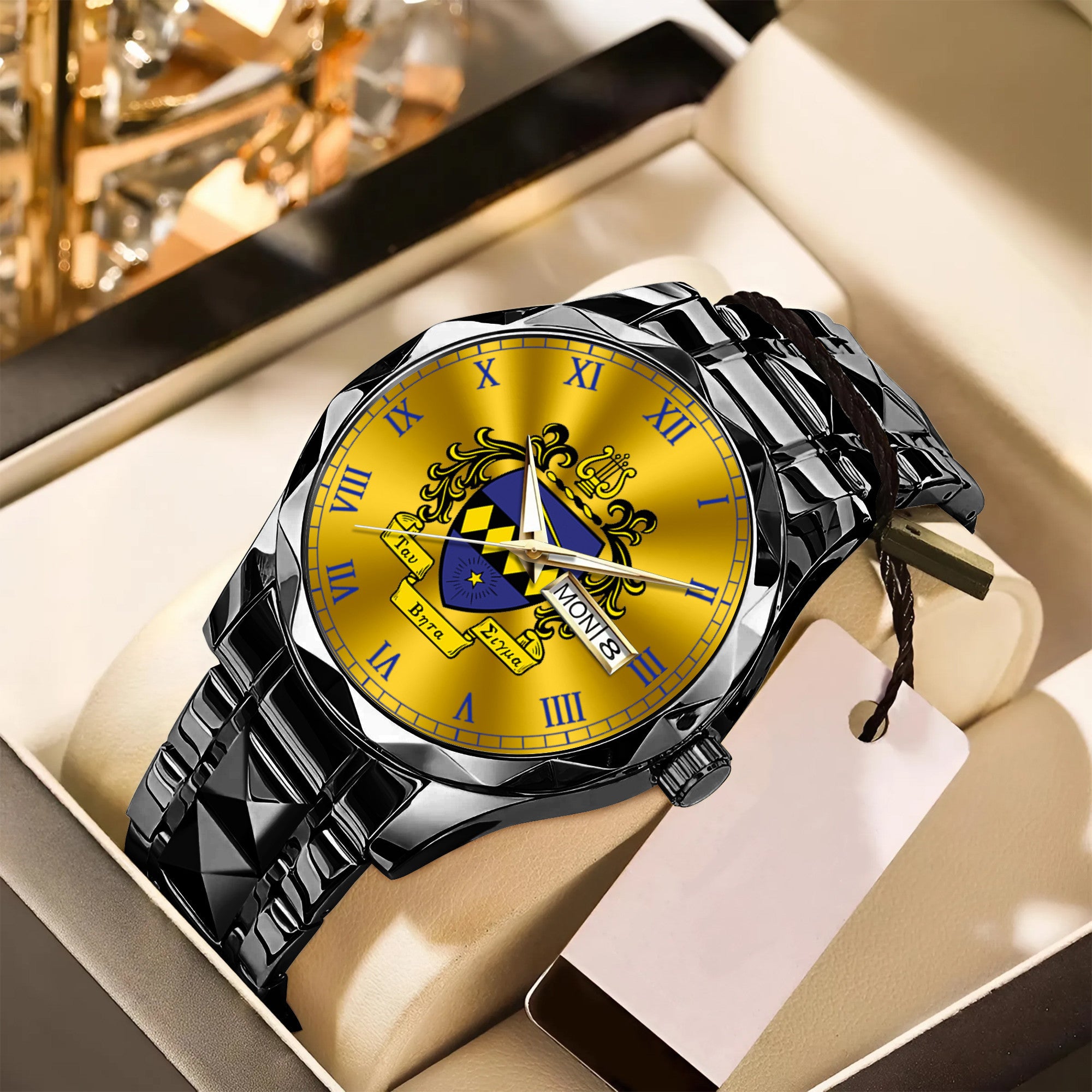 Greeklife Accessories - Tau Beta Sigma Band Sorority Alloy Luxury Quartz Watch A31
