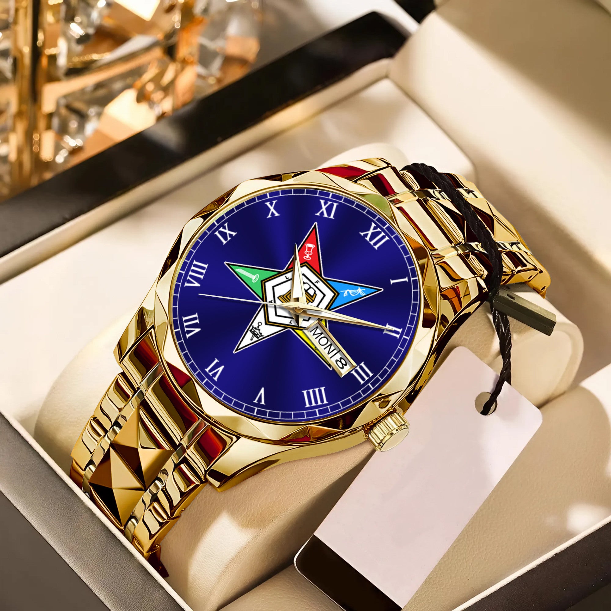 Greeklife Accessories - Order of the Eastern Star Alloy Luxury Quartz Watch A31