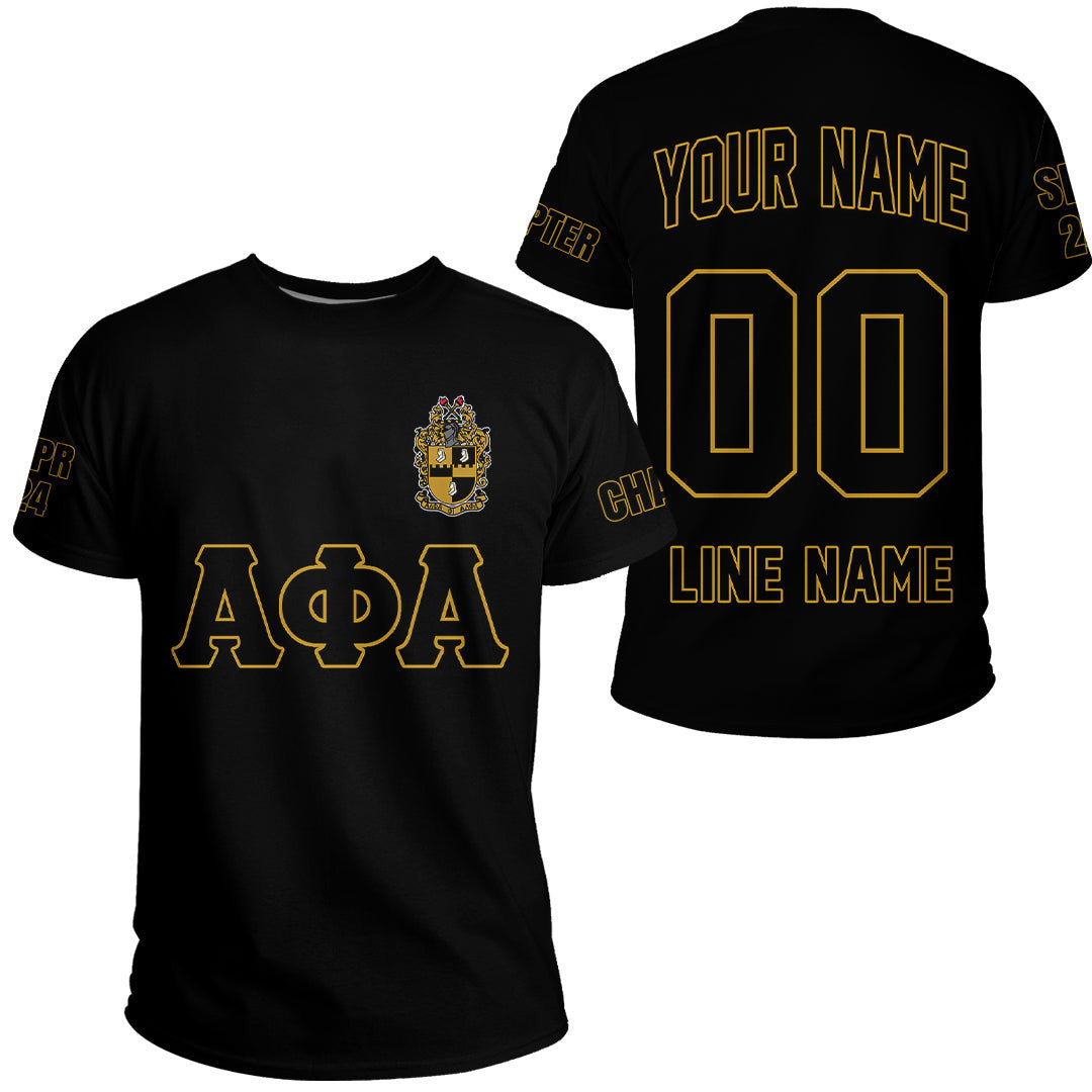 (Personalized) Alphas 1906 Brotherhood Legacy T-shirt