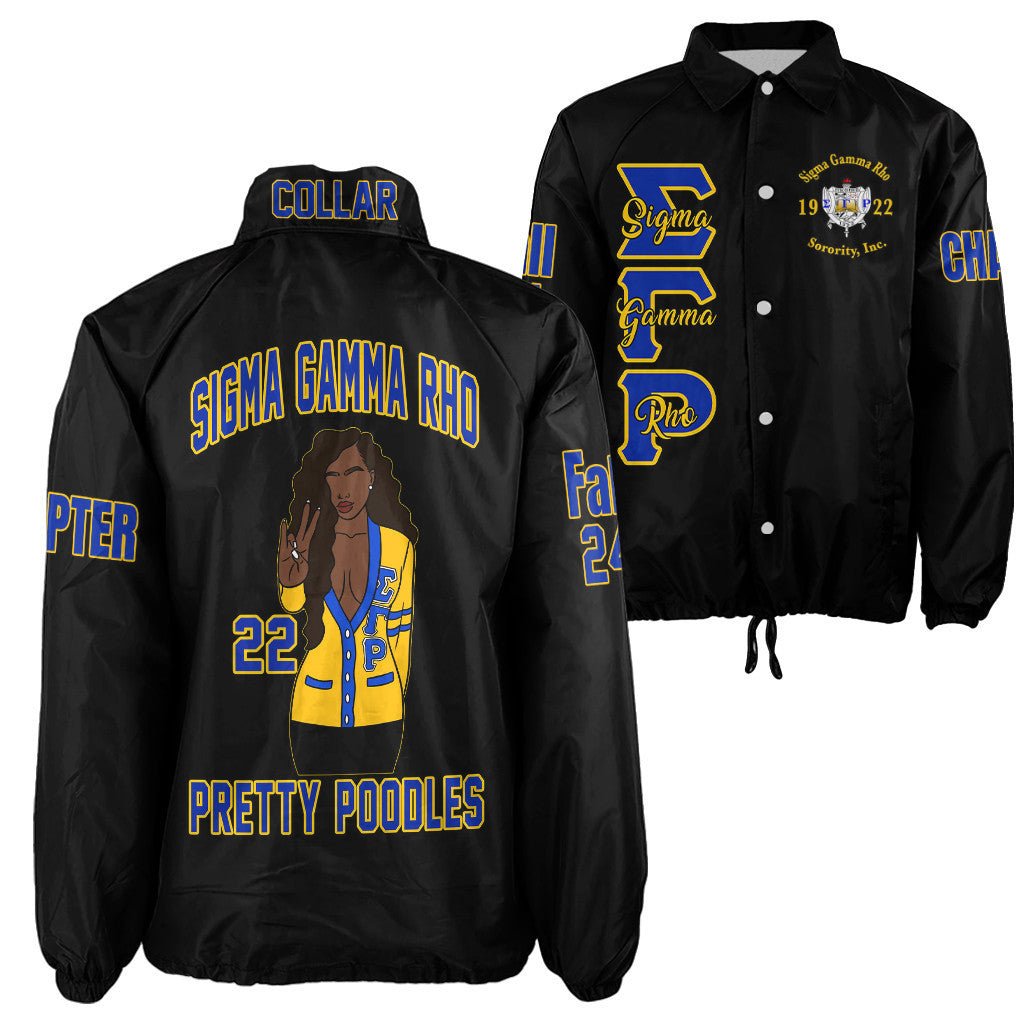 (Personalized) SGRhos 1922 Sigma Women Crossing Line Jacket