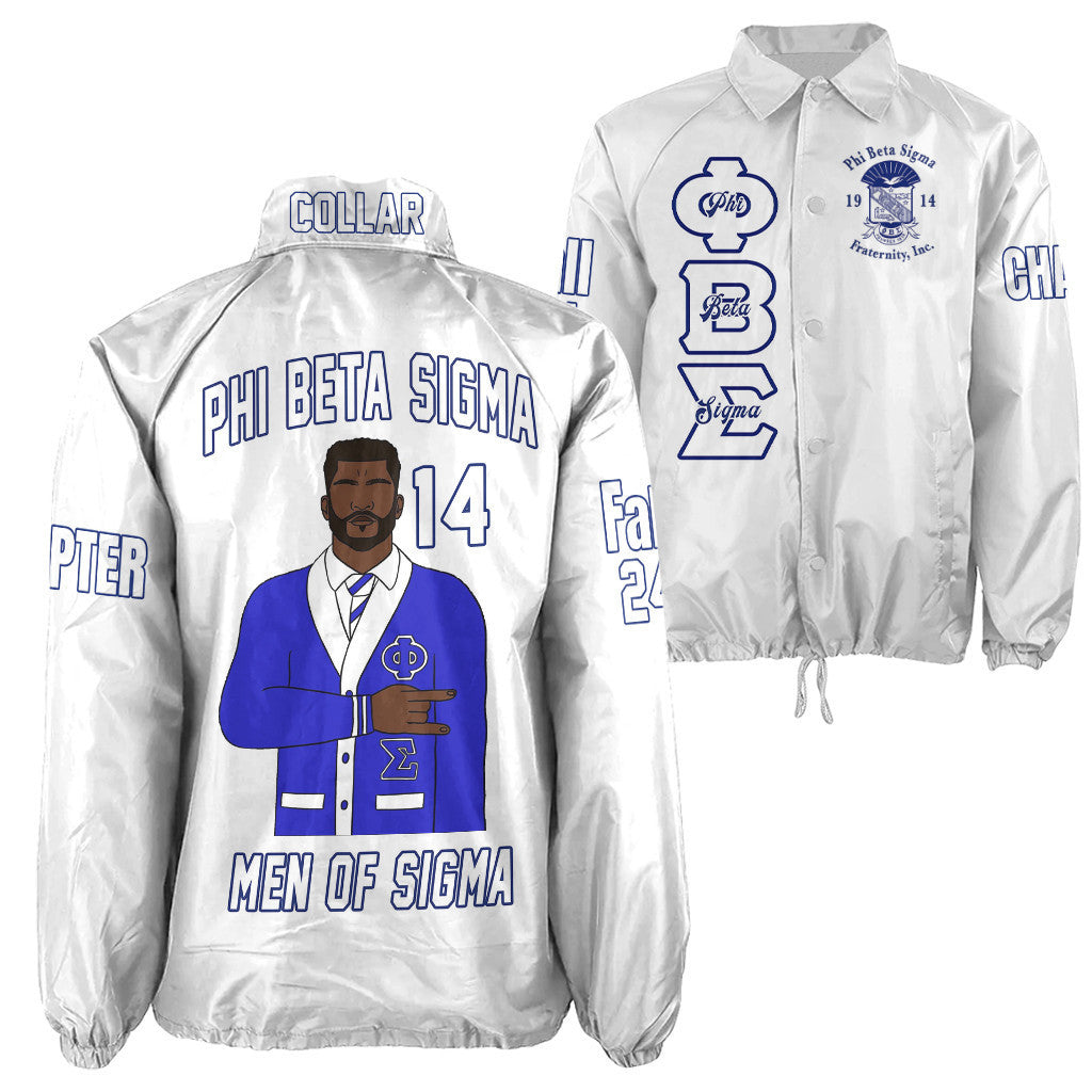 (Personalized) Men of Sigmas 1914 Crossing Line Jacket