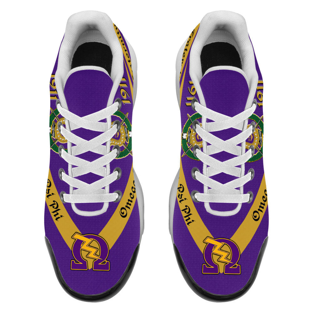 AfricaZone Shoes - Omega Psi Phi Cushion Sports Shoes A31 | Africazone.store