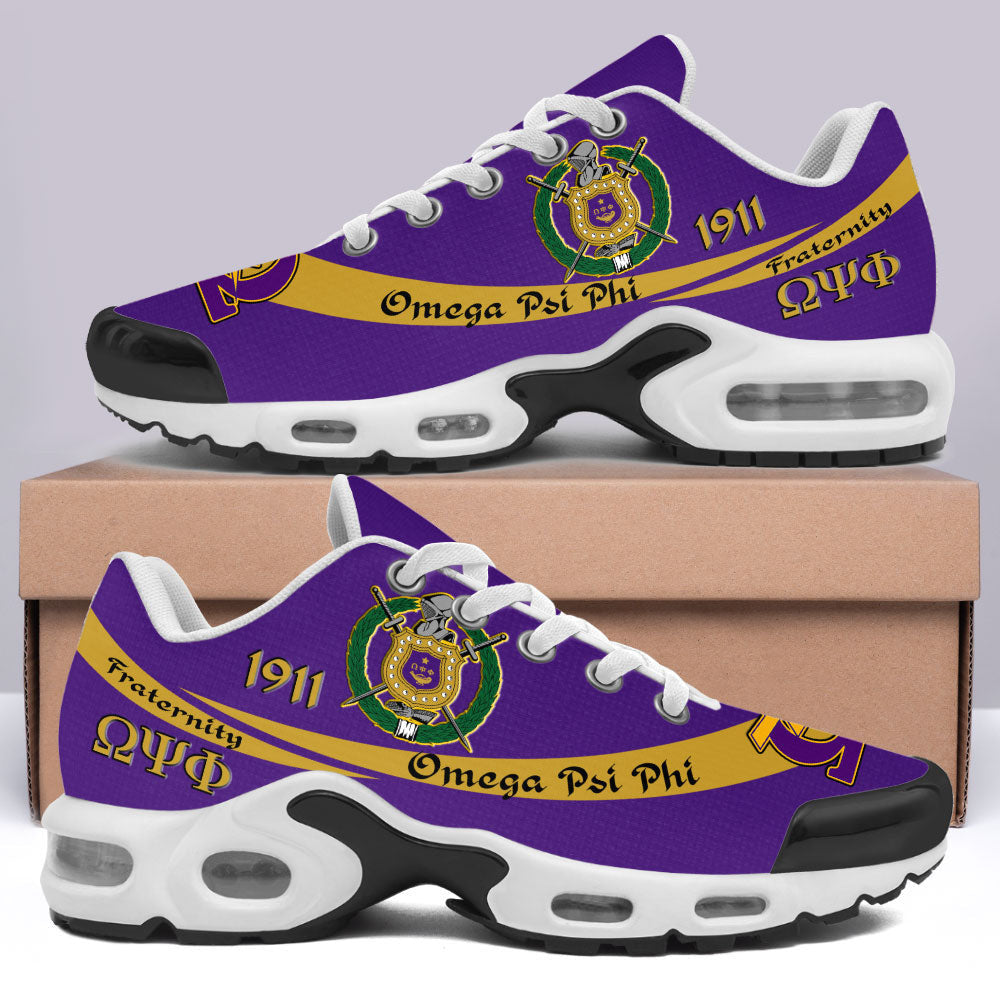 Ques 1911 Brotherhood Cushion Sport - Purple & Old Gold Style