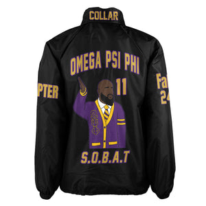(Custom) AfricaZone Jacket - Omega Psi Phi Fraternity Crossing Jacket A31 | Africazone.store